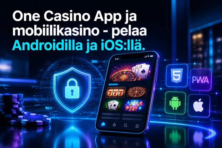 App One Casino ja mobiilikasino - pelaa Androidilla ja iOS:llä