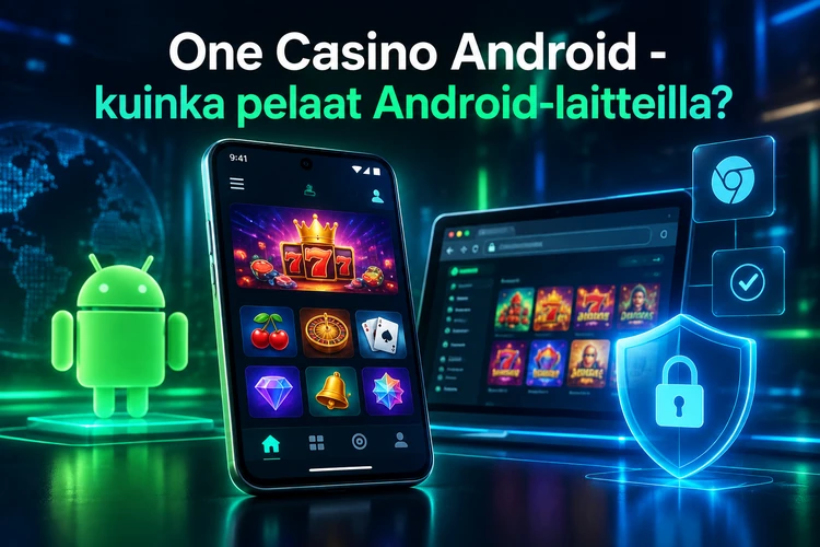 One Casino Android - kuinka pelaat Android-laitteilla?
