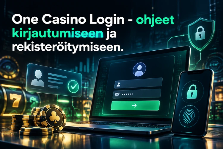One Casino Login - ohjeet kirjautumiseen ja rekisteröitymiseen