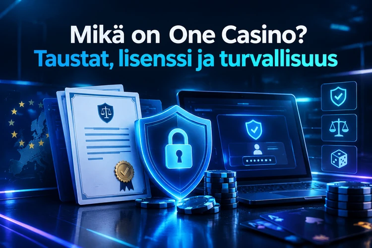 Mikä on One Casino? Taustat, lisenssi ja turvallisuus